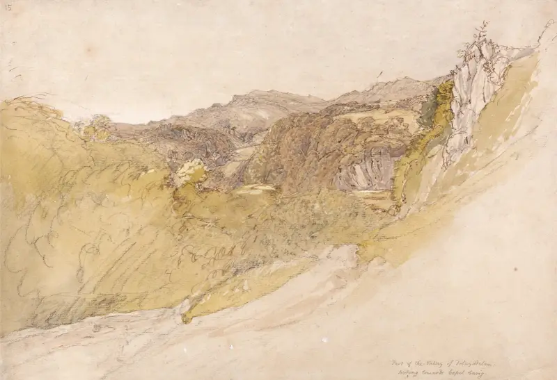 Dolwyddelans dal av Samuel Palmer