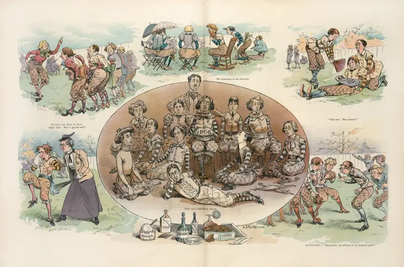 Football in 1906 av John Samuel Pughe