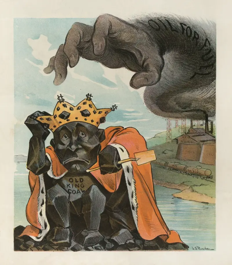 Old king coal’s crown in danger av John Samuel Pughe