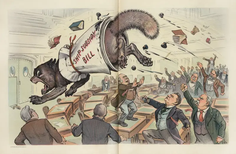 This cat escapes the Senate with a few of its nine lives left; – will it lose them in the House av John Samuel Pughe