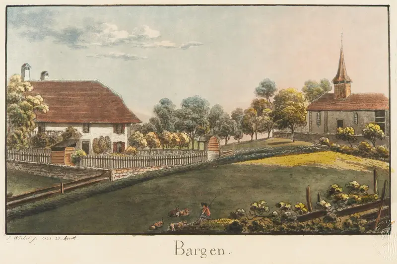 Bargen von Jakob Samuel Weibel