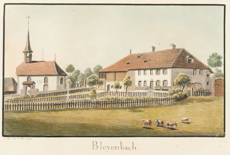 Bleyenbach. av Jakob Samuel Weibel