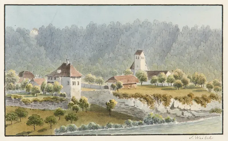 Bremgarten av Jakob Samuel Weibel