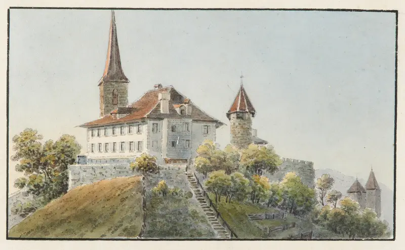 Burgdorf av Jakob Samuel Weibel