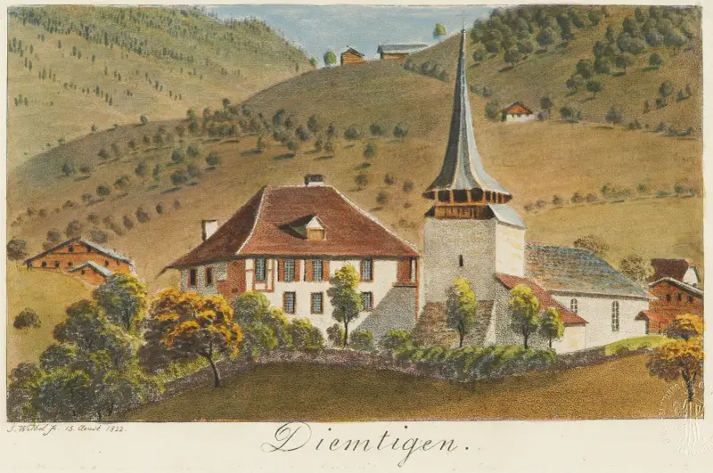 Diemtigen av Jakob Samuel Weibel