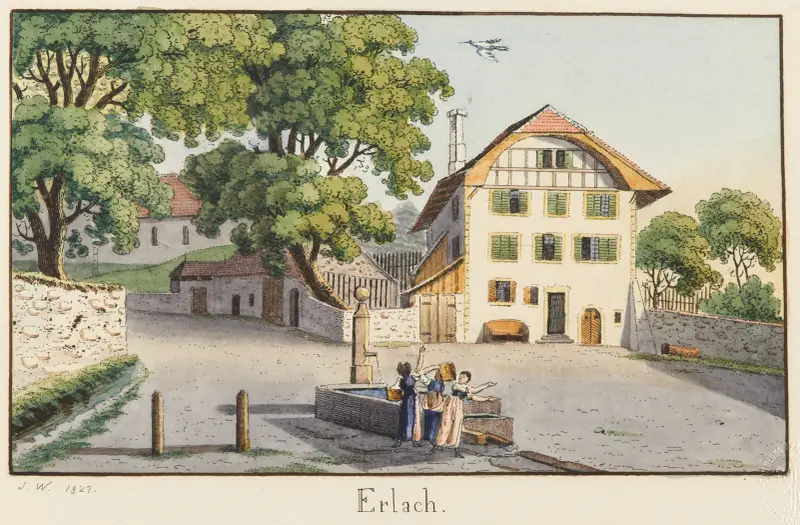 Erlach av Jakob Samuel Weibel