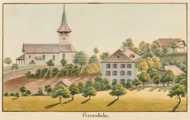 Ferenbalm av Jakob Samuel Weibel