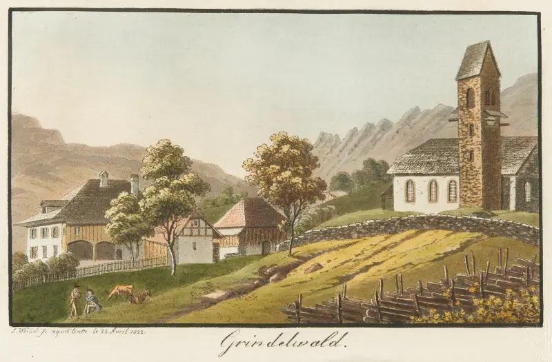 Grindelwald. av Jakob Samuel Weibel