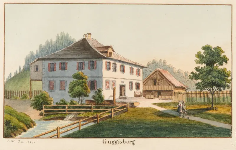 Guggisberg av Jakob Samuel Weibel