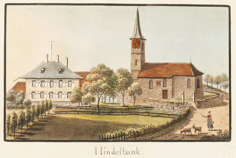 Hindelbank av Jakob Samuel Weibel