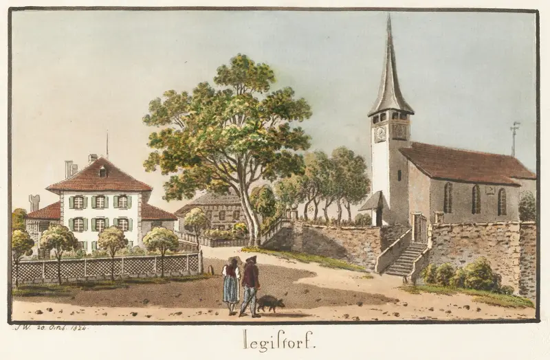 Iegistorf av Jakob Samuel Weibel