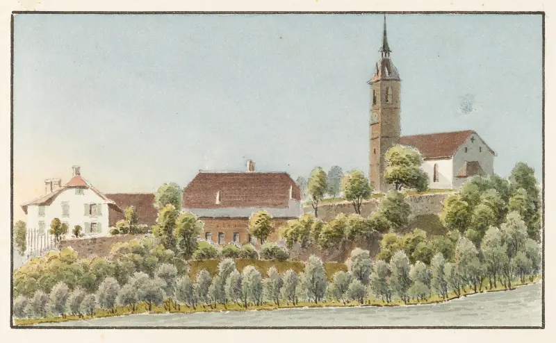 Kirchberg av Jakob Samuel Weibel
