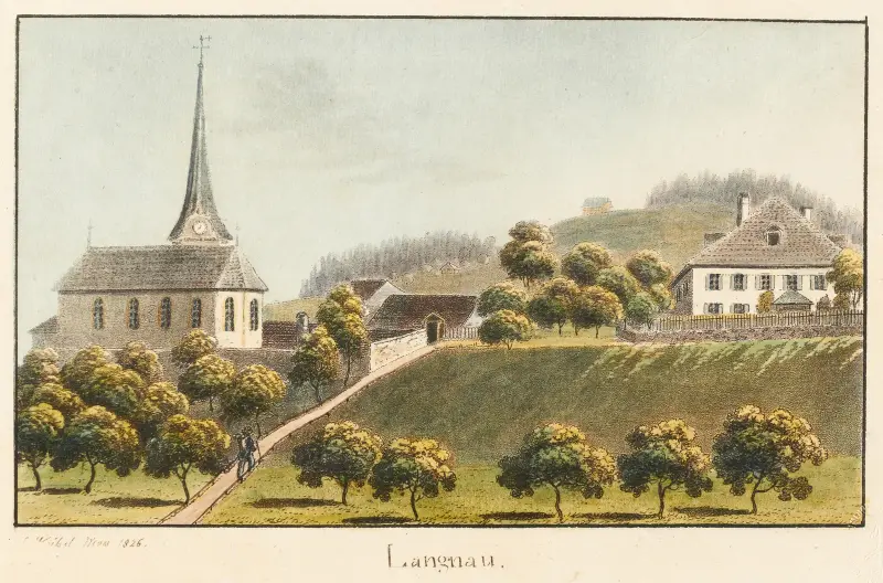 Langnau av Jakob Samuel Weibel