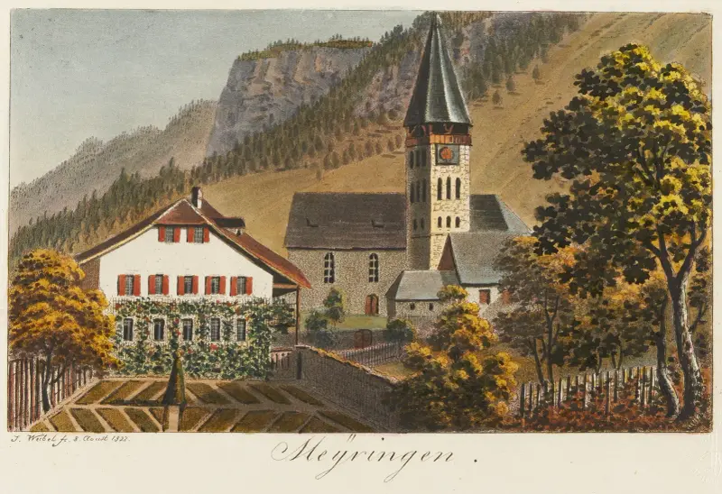 Meyringen av Jakob Samuel Weibel