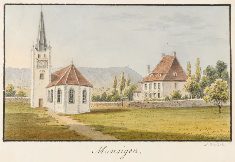Munsigen av Jakob Samuel Weibel