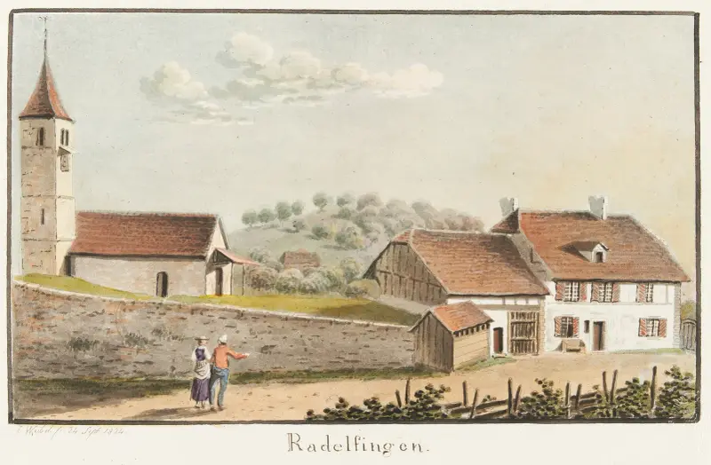 Radelfingen av Jakob Samuel Weibel