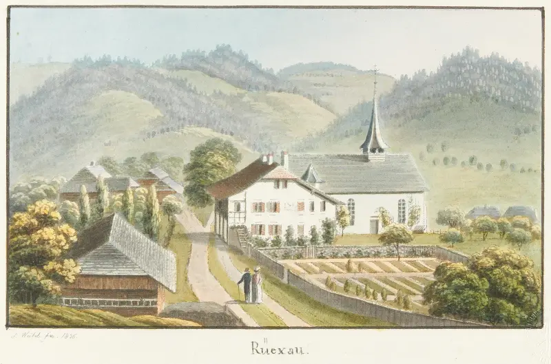 Rüexau. av Jakob Samuel Weibel