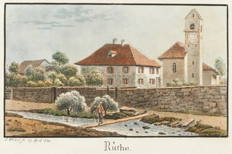 Rüthe av Jakob Samuel Weibel