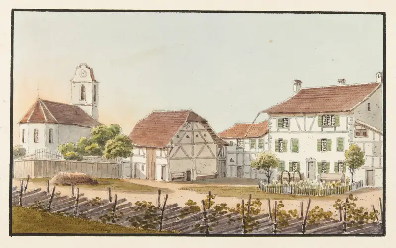 Seedorf av Jakob Samuel Weibel