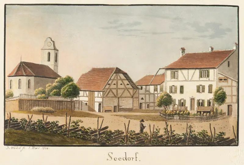 Seedorf. av Jakob Samuel Weibel