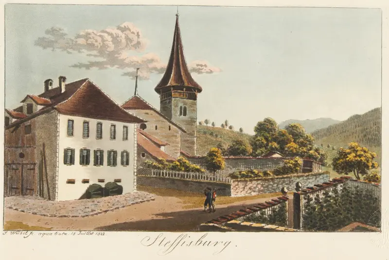 Steffisburg av Jakob Samuel Weibel