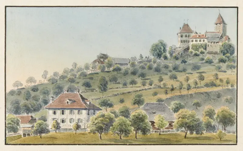 Trachselwald av Jakob Samuel Weibel