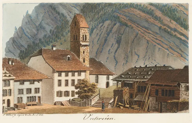 Unterséen av Jakob Samuel Weibel