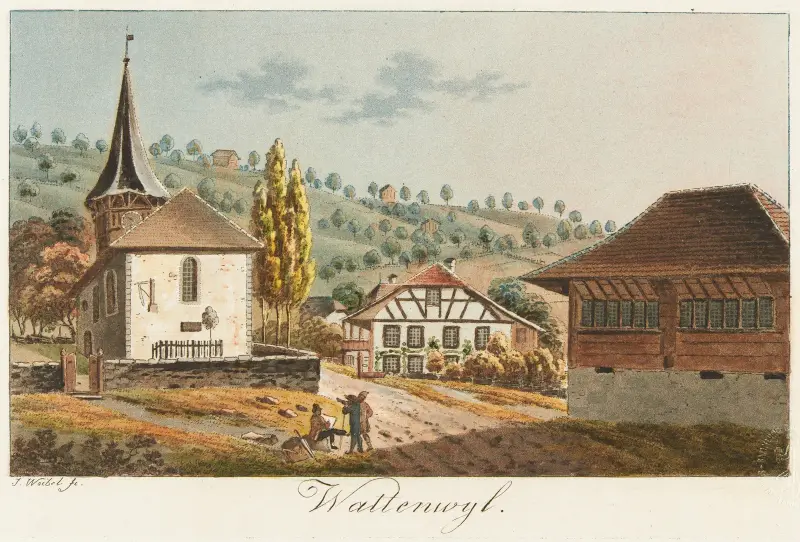 Wattenwyl av Jakob Samuel Weibel