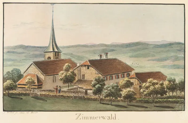 Zimmerwald av Jakob Samuel Weibel