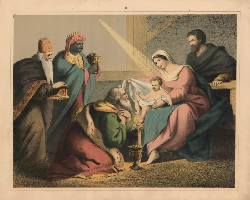 The Adoration of the Magi av Sandberg