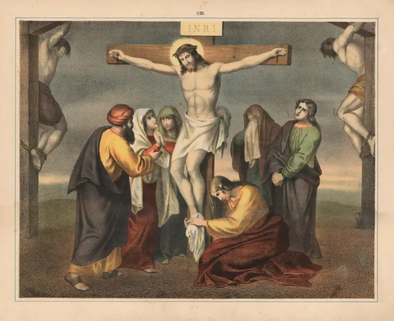 Die Kreuzigung von Sandberg