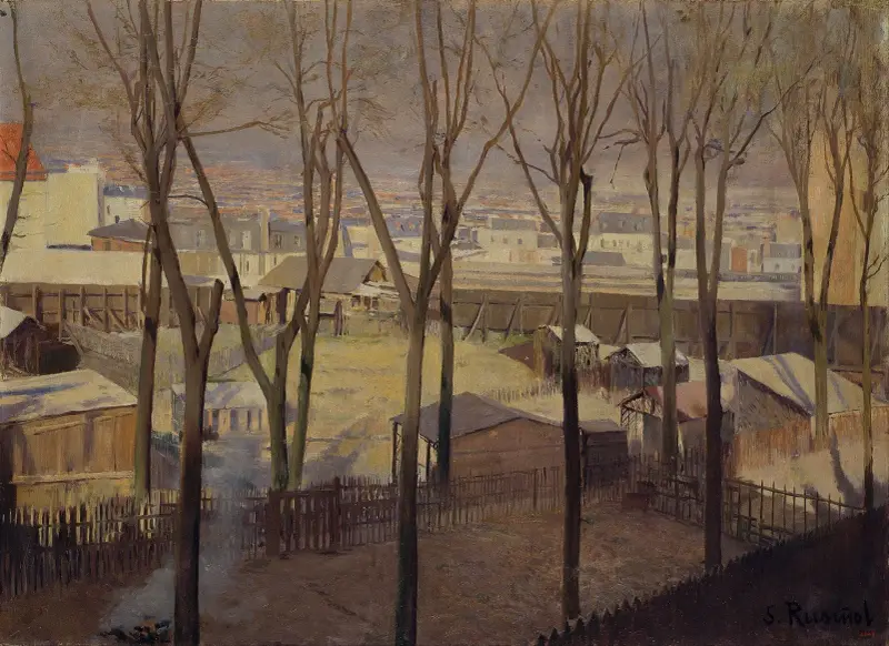La Butte av Santiago Rusiñol