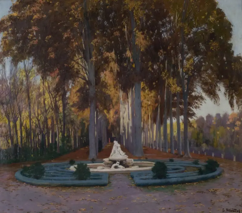 Herbstlich von Santiago Rusiñol