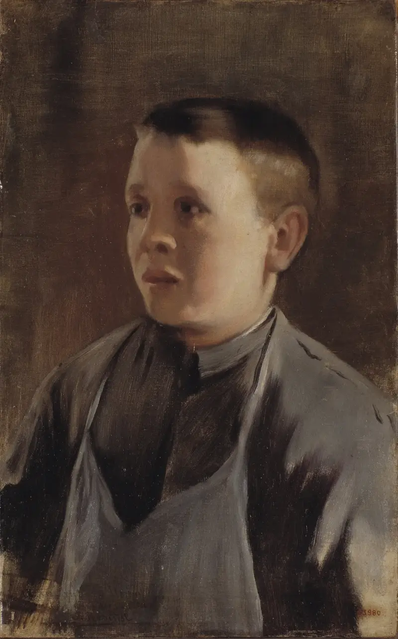 Porträt eines Jungen von Santiago Rusiñol