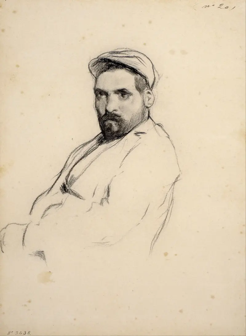 Bildnis eines Mannes, 1895 – Nr. 1 von Santiago Rusiñol