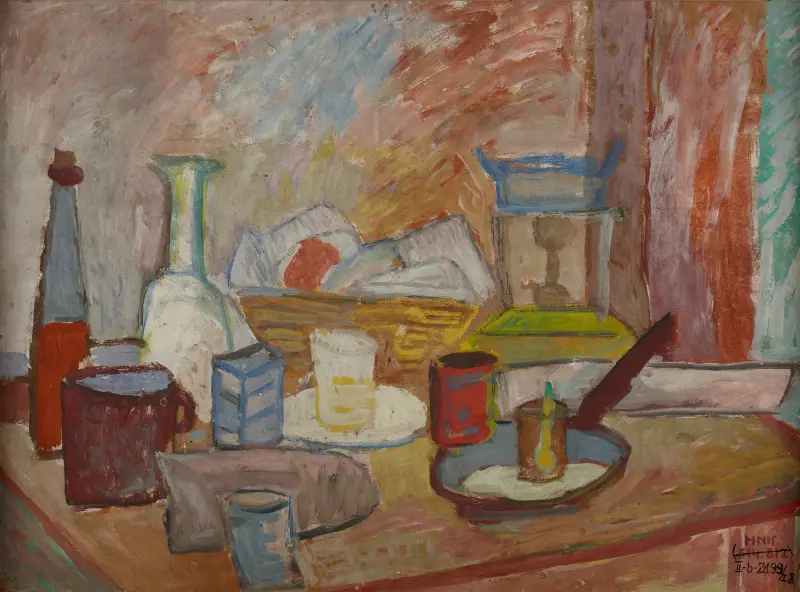 Stilleben, 1936 von Sasza Blonder