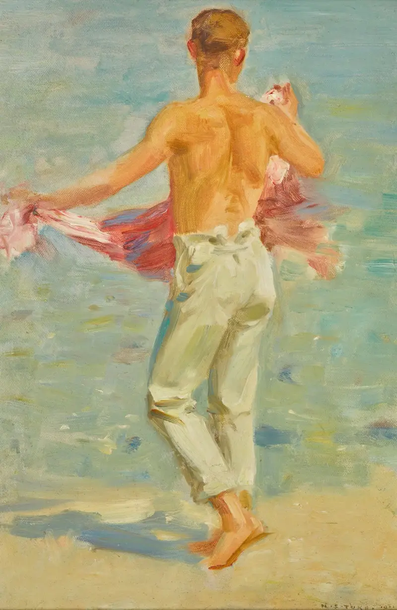 Před koupáním, Henry Scott Tuke
