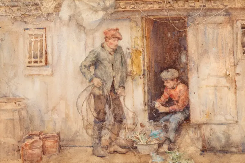Kockens kabyss av Henry Scott Tuke