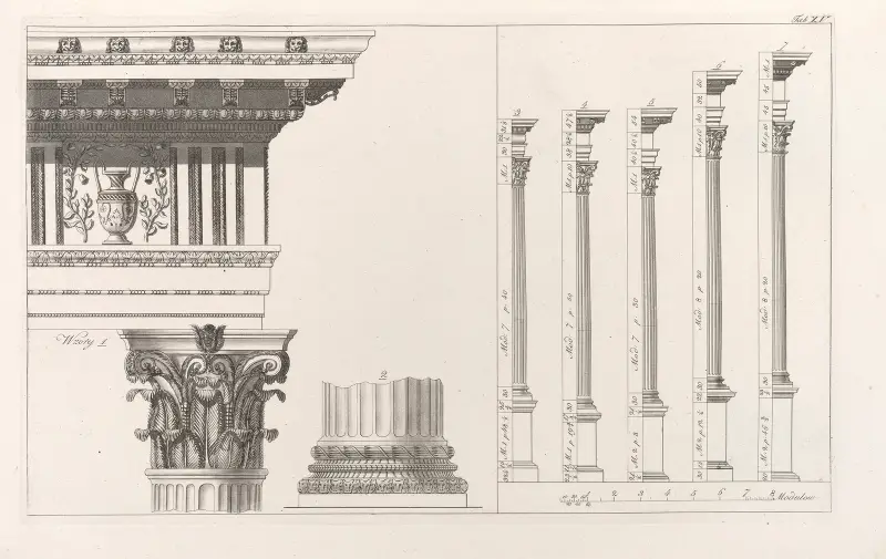 Architektur, die jede Art von Mauerwerk und Bauen umfasst, Tafel 015 von Sebastian Sierakowski