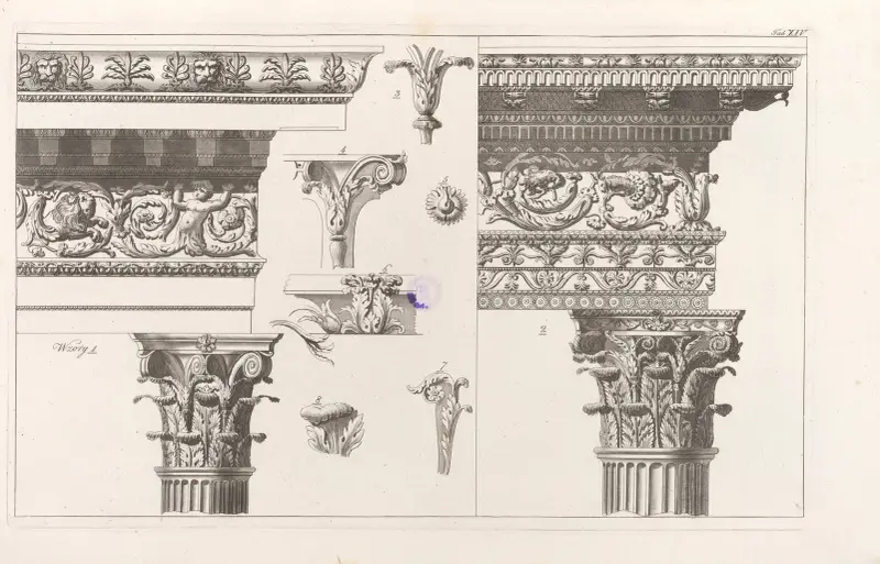 Architektura obeymuiaca wszelki gatunek murowania i budowania Pl.014 av Sebastian Sierakowski