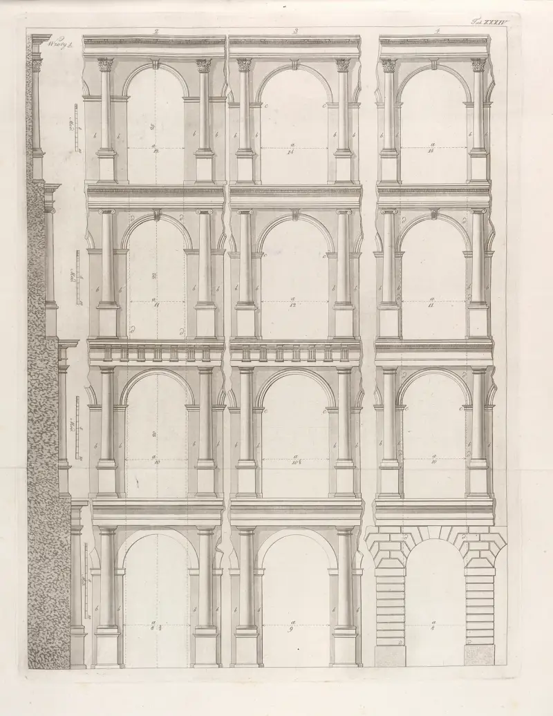 Architektura obeymuiaca wszelki gatunek murowania i budowania Pl.035 av Sebastian Sierakowski