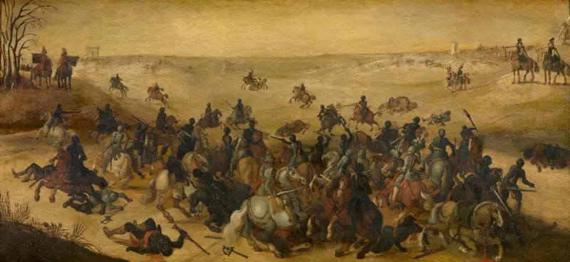 Battle of Lekkerbeetjen av Sebastian Vrancx