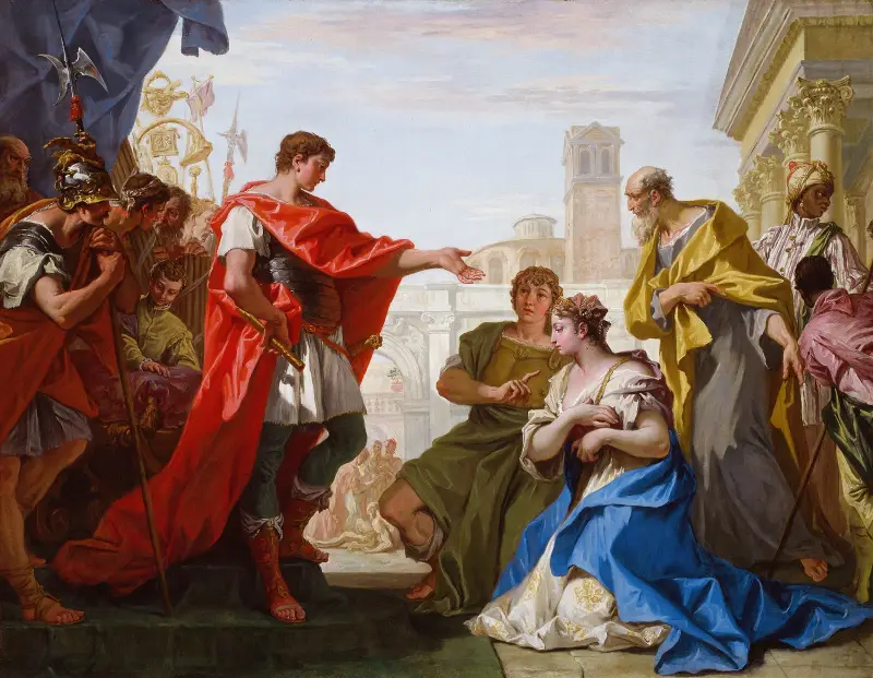 Scipionova shovívavost, Sebastiano Ricci
