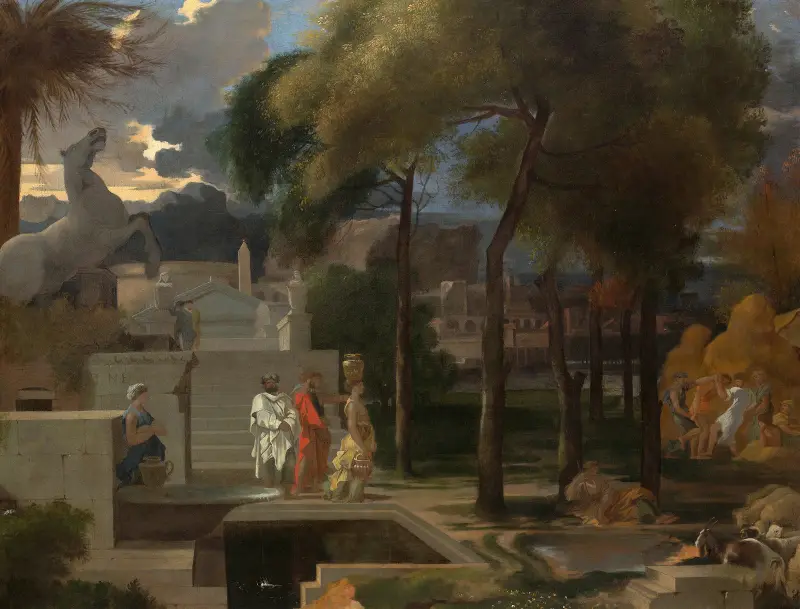Eine klassische Landschaft von Sébastien Bourdon