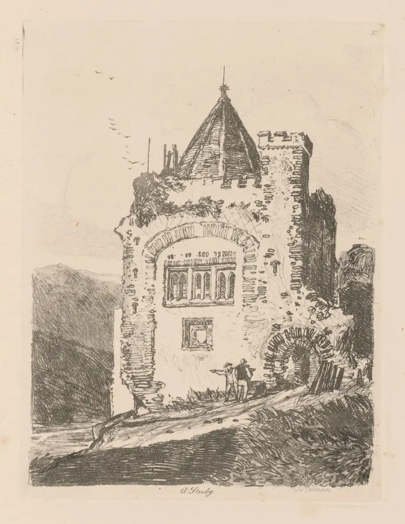 En studie av John Sell Cotman