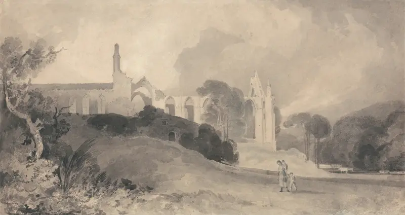 Bolton Priory, Yorkshire av John Sell Cotman