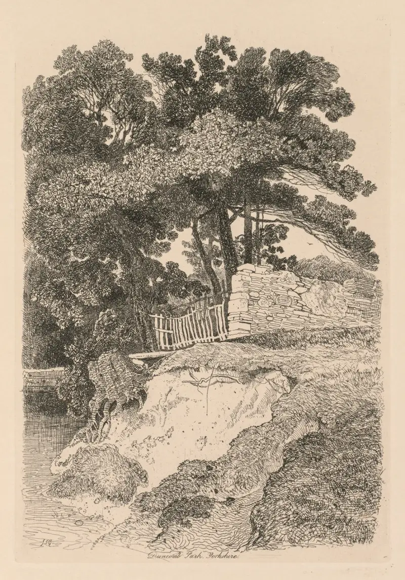 Duncomb Park, Yorkshire; No. 5 av John Sell Cotman