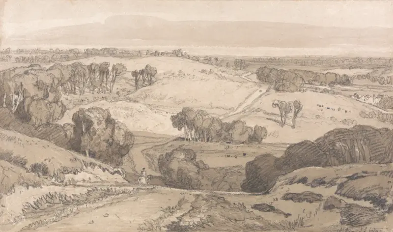Holt Heath, near Norwich av John Sell Cotman