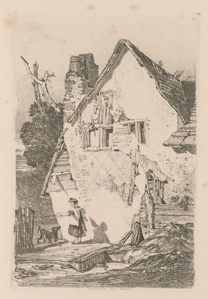 Lakenham, near Norwich av John Sell Cotman