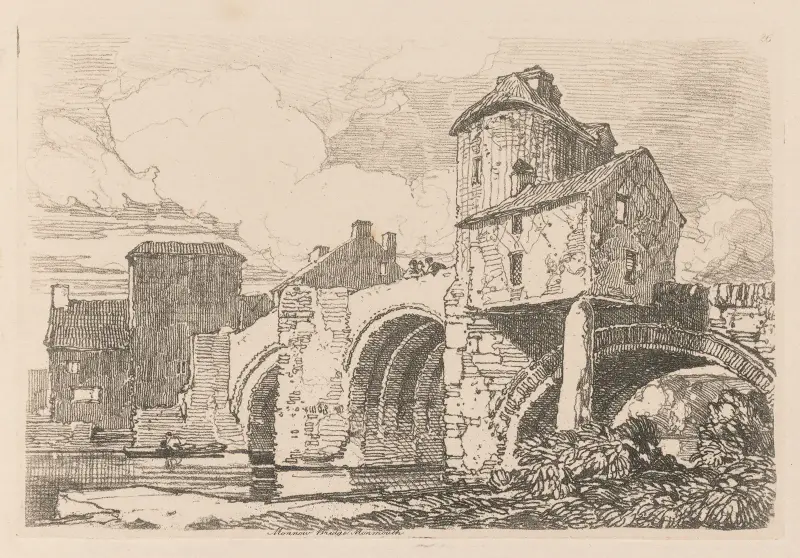Most Monnow, Monmouthshire, John Sell Cotman